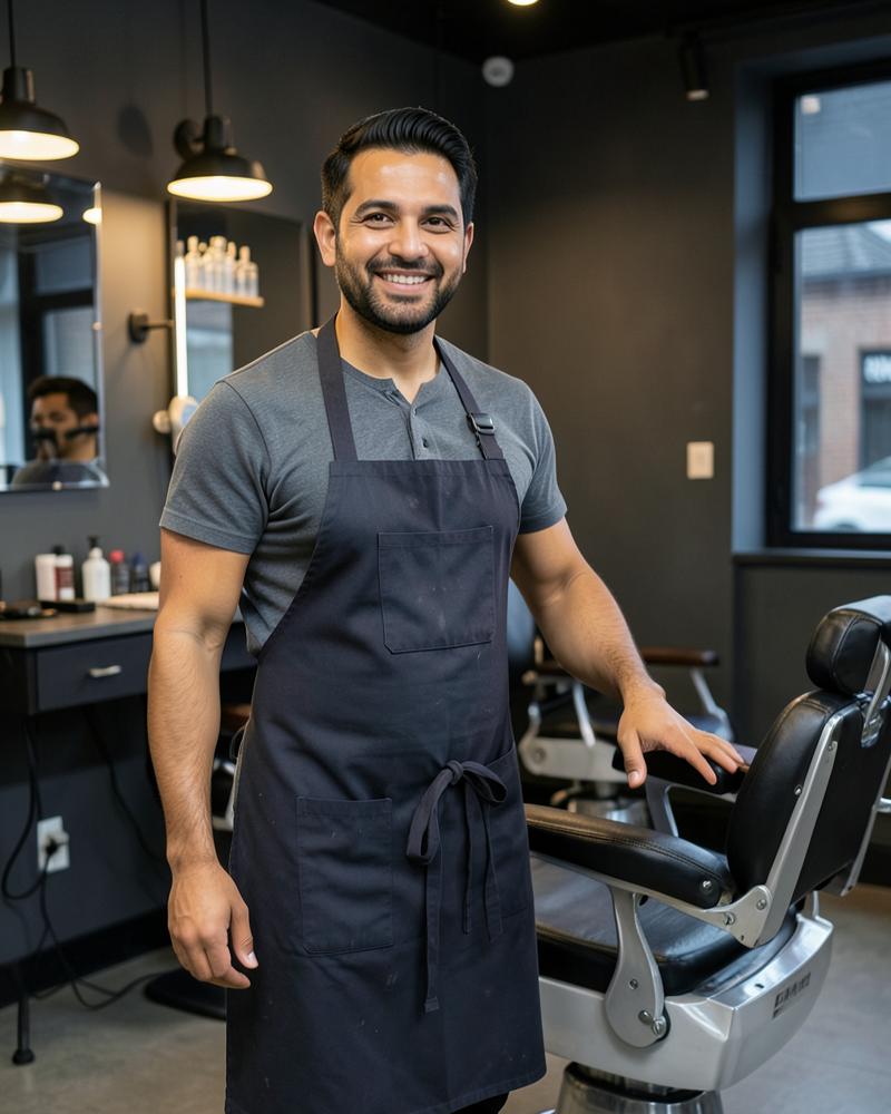 Luis, fictional classic cuts & beards at Fade & Forge